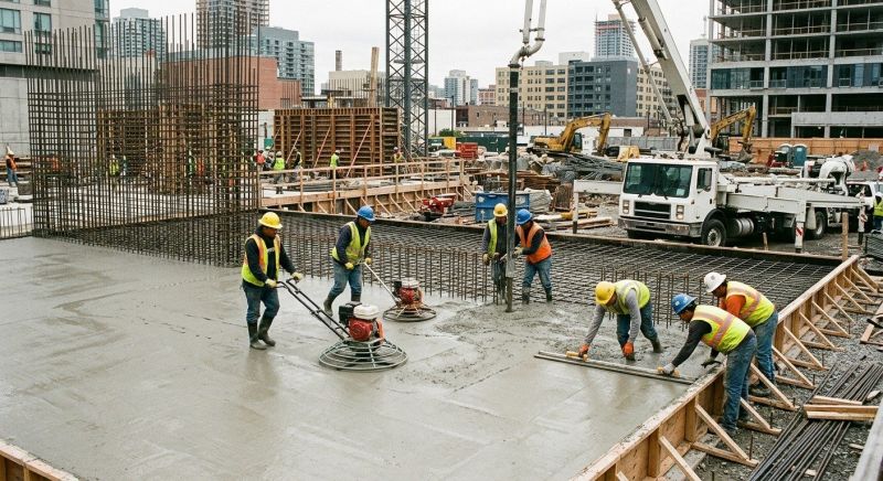 Commercial Slab Installation in Bellingham, WA