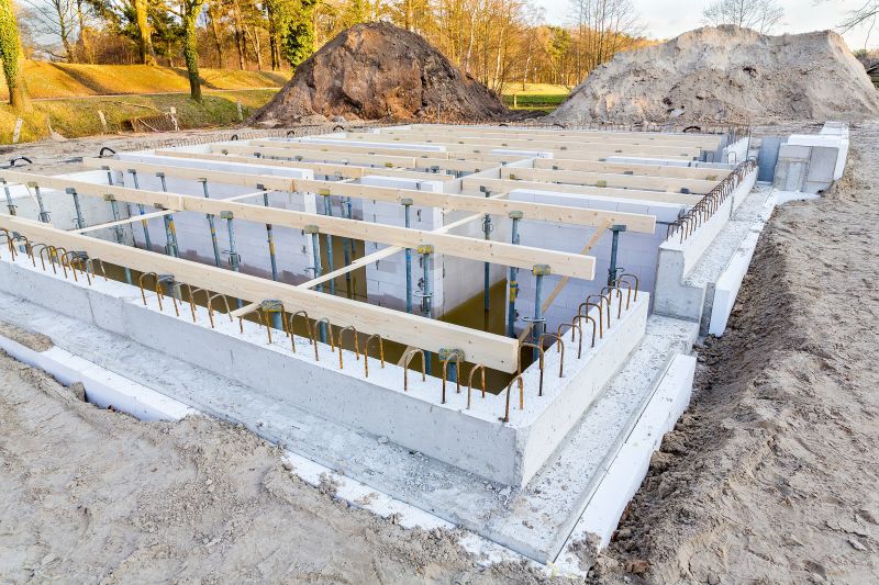 Concrete Foundation Installation in Fredericksburg, VA